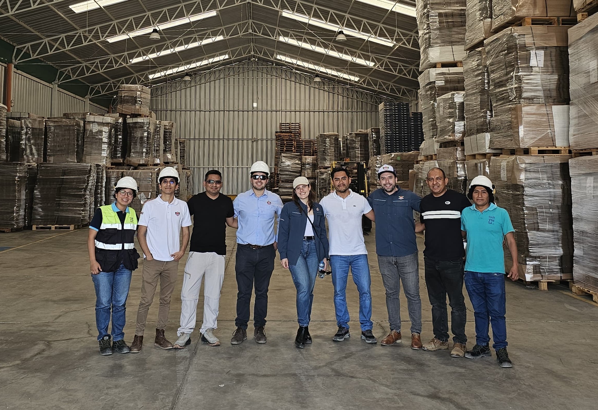 Visita de nuestro cliente Hortifrut